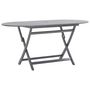 Voir la diapositive 2 : VIDAXL Ensemble a manger de jardin 9 pcs Bois d'acacia massif Gris