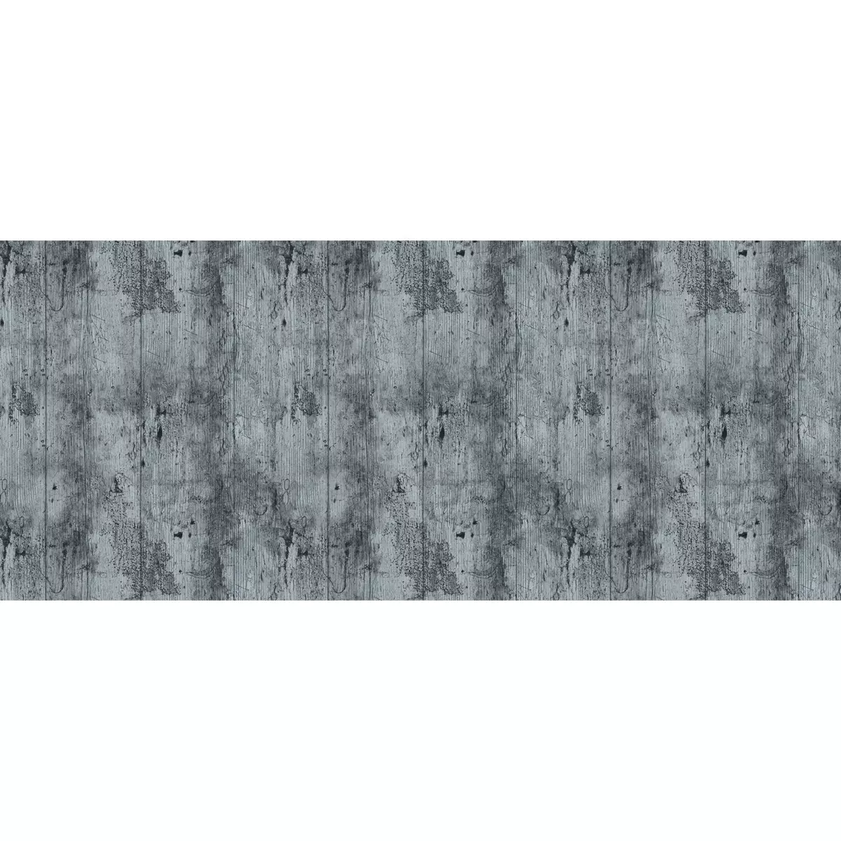 HABITABLE Adhésif décoratif pour meuble Bois vieilli - 200 x 45 cm - Gris