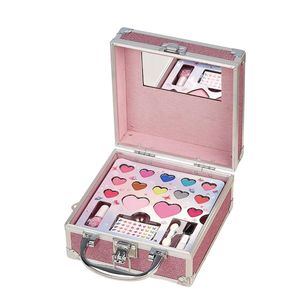 SOUZA Coffret de maquillage rose paillette