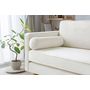 Voir la diapositive 4 : CONCEPT USINE Canapé 3 places design en velours beige STAN