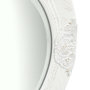 Voir la diapositive 3 : VIDAXL Miroir mural style baroque 50 cm Blanc