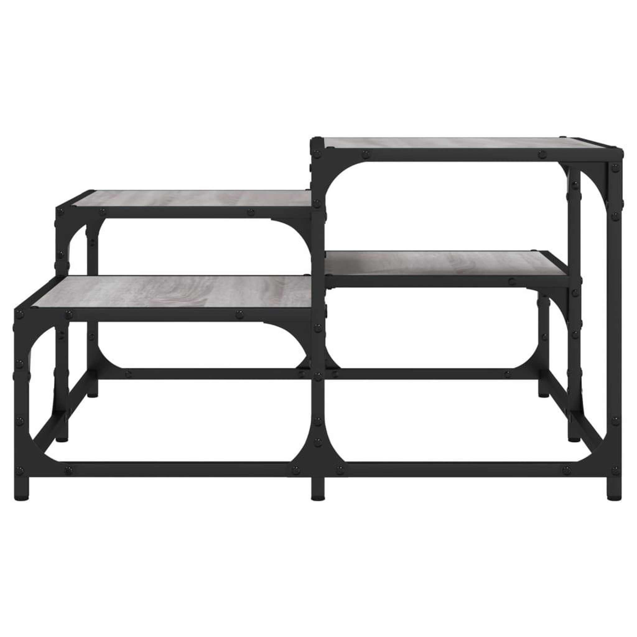 Voir la diapositive 4 : VIDAXL Table basse sonoma gris 68x68x40 cm bois d'ingenierie