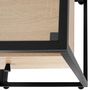 Voir la diapositive 4 : tectake Table de chevet Style industriel 43 x 45 x 545 cm