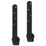 Voir la diapositive 4 : VIDAXL Kit mini de porte d'armoire coulissante Acier au carbone 152 cm