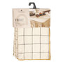 Voir la diapositive 4 : ATMOSPHERA Nappe à carreaux 150x250 coton et lin