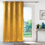 Voir la diapositive 4 : Paris Prix Rideau Occultant  Mélodie  135x280cm Ocre