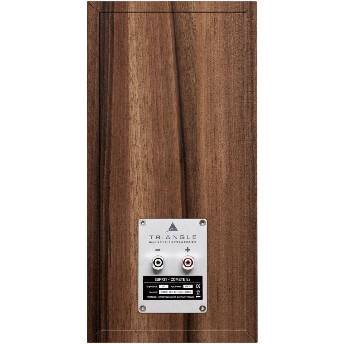 Triangle Enceinte bibliothèque COMETE EZ Chataigner x2