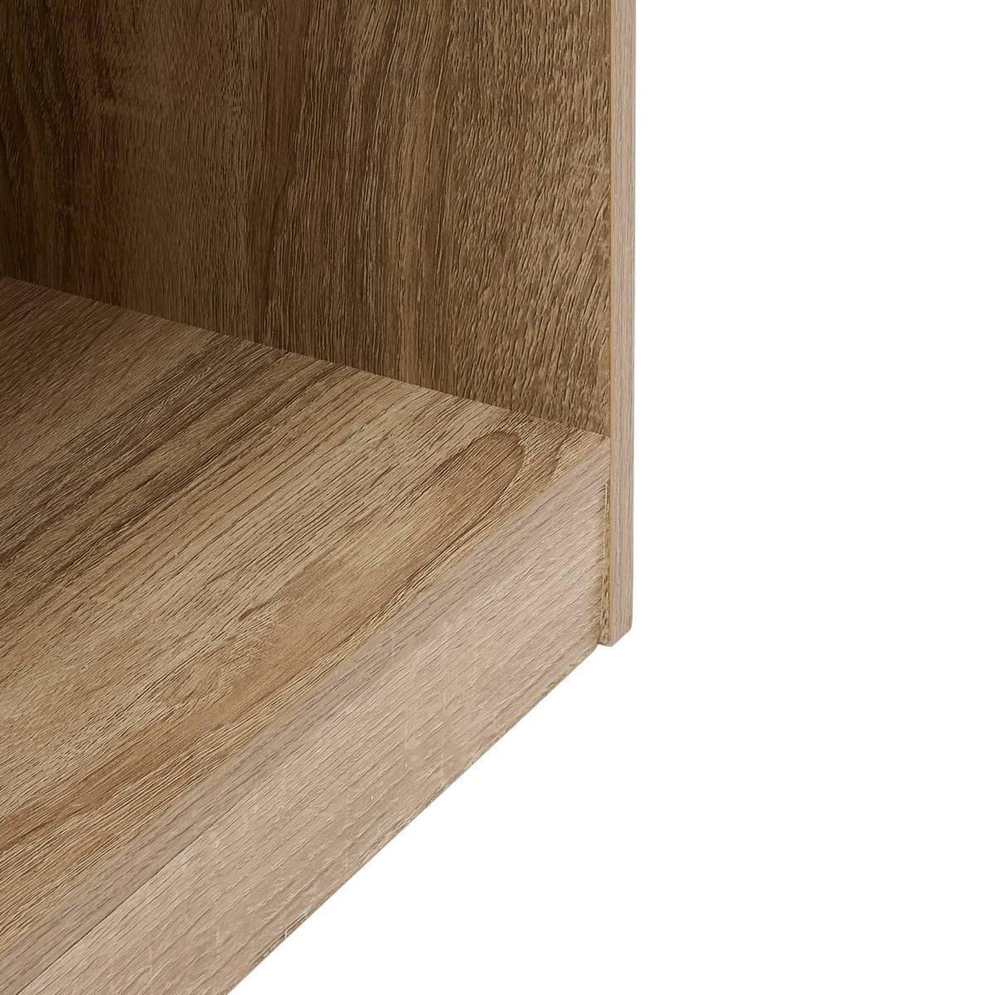 Voir la diapositive 4 : FIVE Module étagères  dolo  180cm naturel