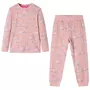 VIDAXL Pyjamas enfants a manches longues rose clair 104