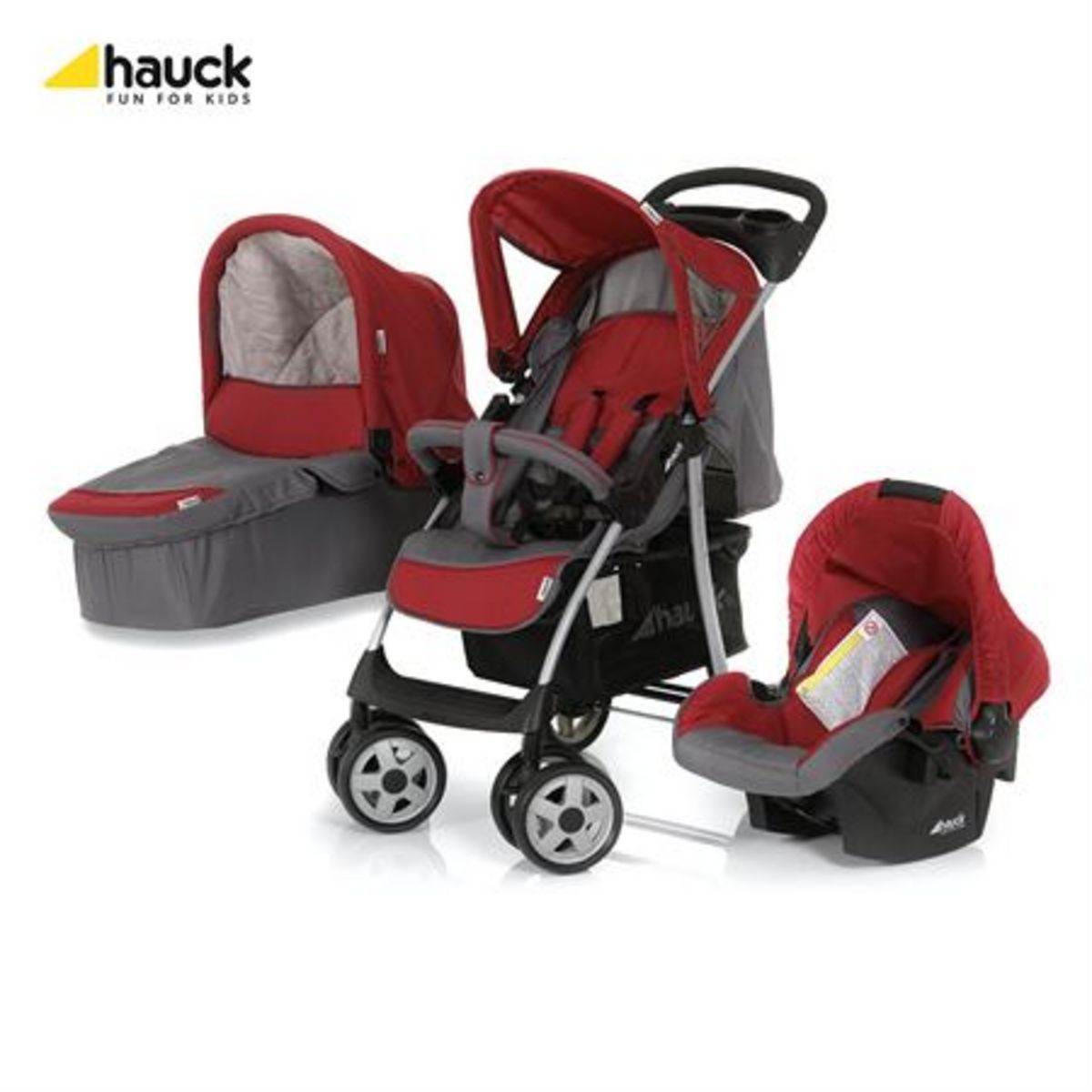 HAUCK Poussette combiné trio Shopper