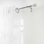 Voir la diapositive 2 : Douceur d'Intérieur Kit de tringle à rideaux extensible Quasar - L120 /L210 cm - Chromé