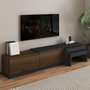Voir la diapositive 3 : Habitat et Jardin Meuble TV en bois  Nest  - 180 x 30 x 36 cm - Marron