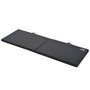 Voir la diapositive 1 : HOMCOM Tapis de gymnastique yoga pilates fitness pliable portable grand confort 180L x 60l x 5H cm revêtement synthétique noir