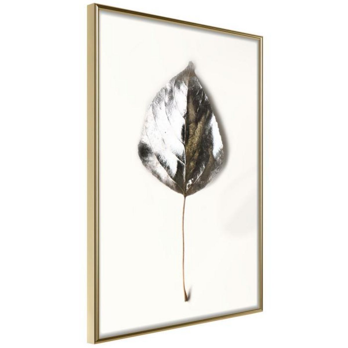 Paris Prix Affiche Murale Encadrée  Silvery Leaf