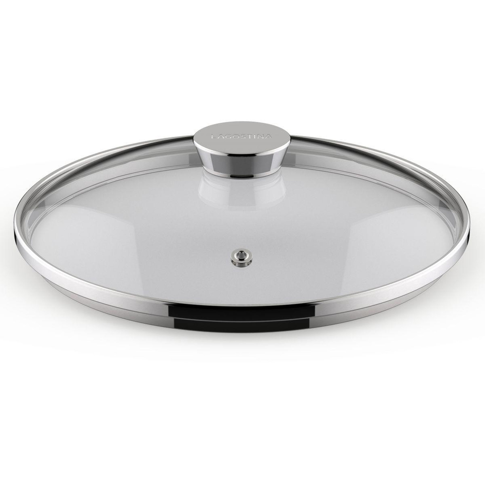 Lagostina Couvercle universel Salvaspazio verre 28 cm