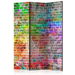 Paris Prix Paravent 3 Volets  Rainbow Wall  135x172cm