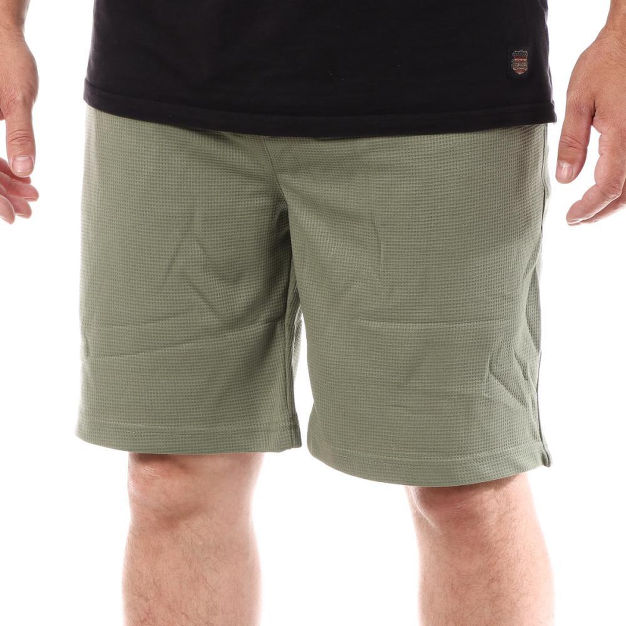 PANAME BROTHERS Short Kaki Homme Paname Brothers Poly. Coloris disponibles : Vert