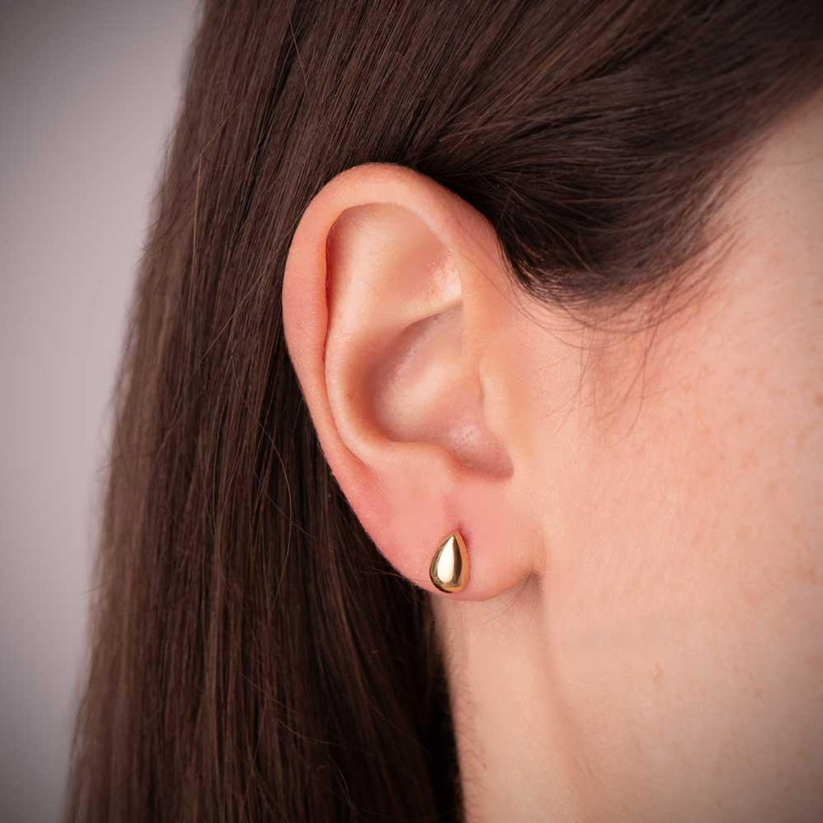 L'ATELIER D'AZUR Boucles d'Oreilles Or 18 Carats 750/000 Jaune Goutte