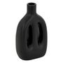 Voir la diapositive 3 : ATMOSPHERA Lot de 2 Vases  Inuit Dreams  20cm Beige & Noir