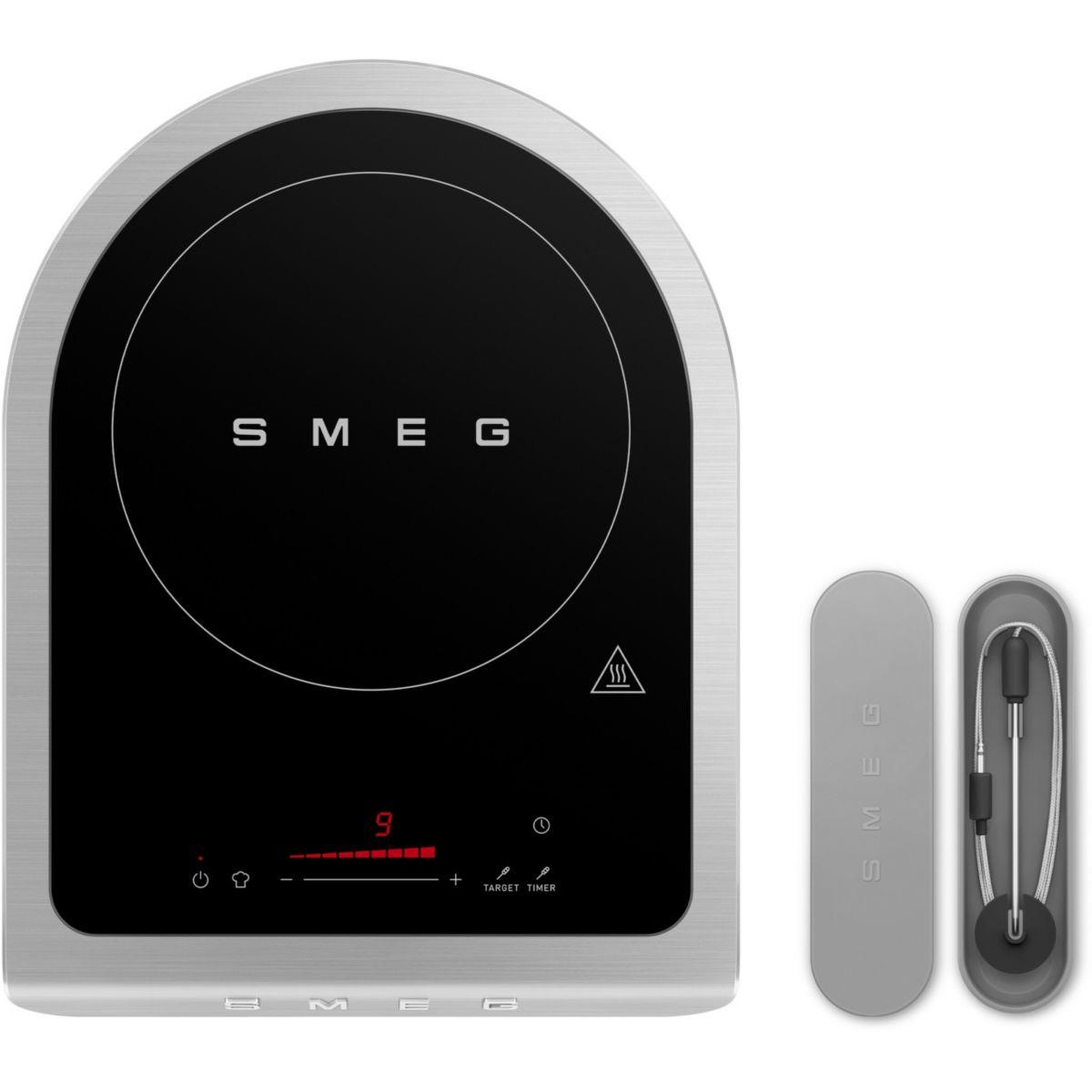 Voir la diapositive 3 : SMEG Réchaud induction PIC01BLMEU noir