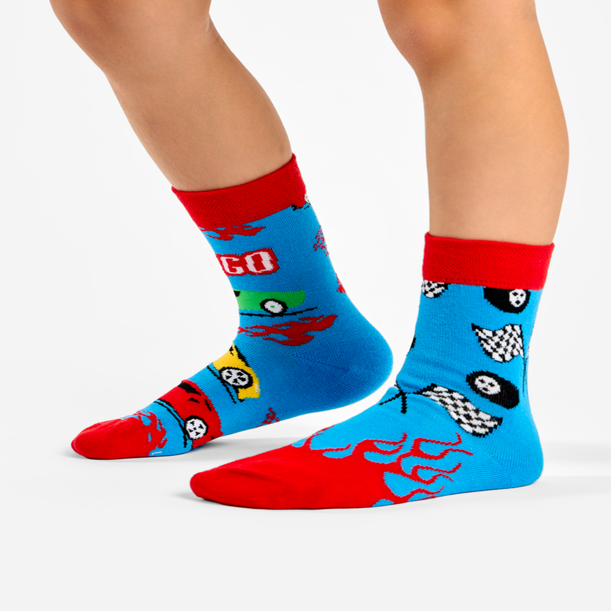 Voir la diapositive 2 : DEDOLES Chaussettes enfants voitures rapides
