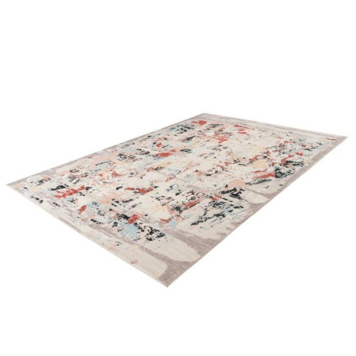Paris Prix Tapis Vintage Tissé à la Main  Piedmont  Multicolore