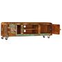 Voir la diapositive 4 : VIDAXL Meuble TV 120x30x36 cm Bois de recuperation massif