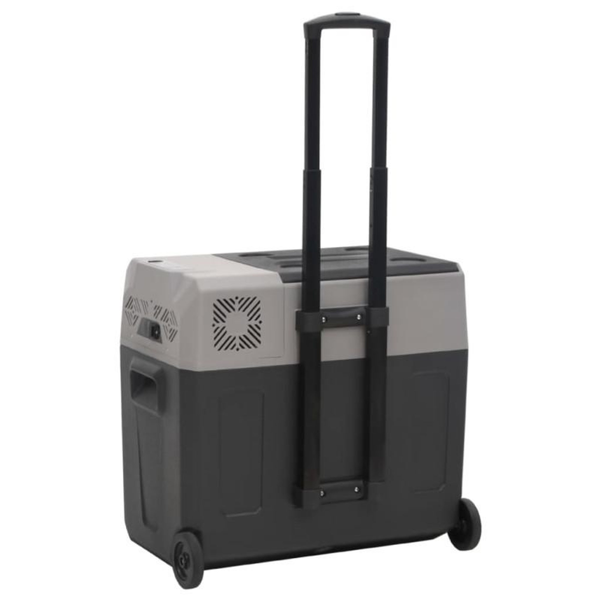 Voir la diapositive 4 : VIDAXL Glacière avec roue et poignée noir et gris 30 L polypropylène