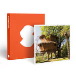 Smartbox Séjour insolite près d'Aurillac : 2 jours en cabane dans les arbres avec bain bouillonnant - Coffret Cadeau Séjour