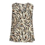 Vero Moda Blouse Beige//Orange à Motifs Femme Vero Moda Easy Joy. Coloris disponibles : Noir