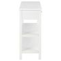 Voir la diapositive 5 : VIDAXL Buffet Blanc 110x35x80 cm MDF
