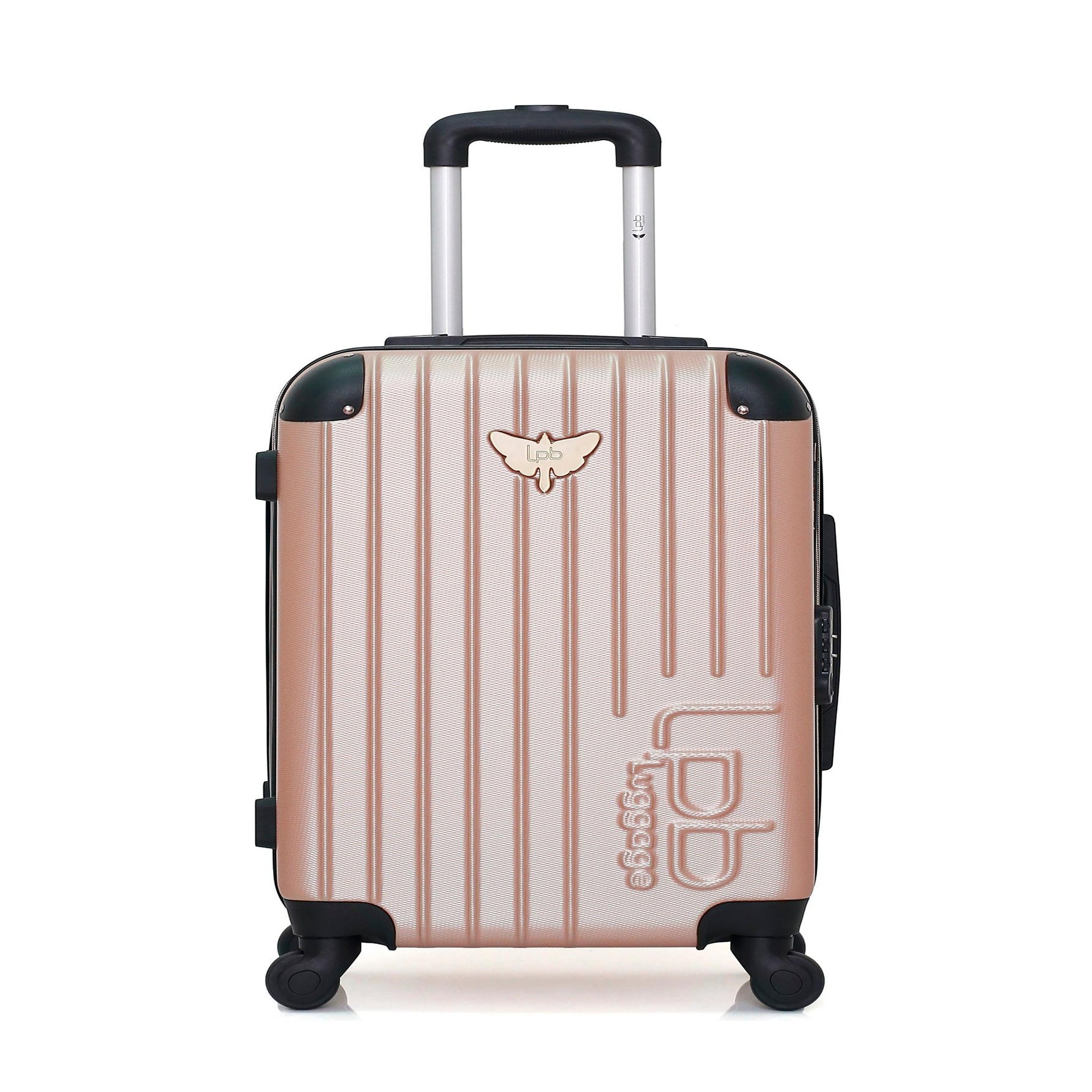 LES P'TITES BOMBES LPB Lpb luggage - valise cabine marianne 55 cm 4 roues. Coloris disponibles : Rose, Noir