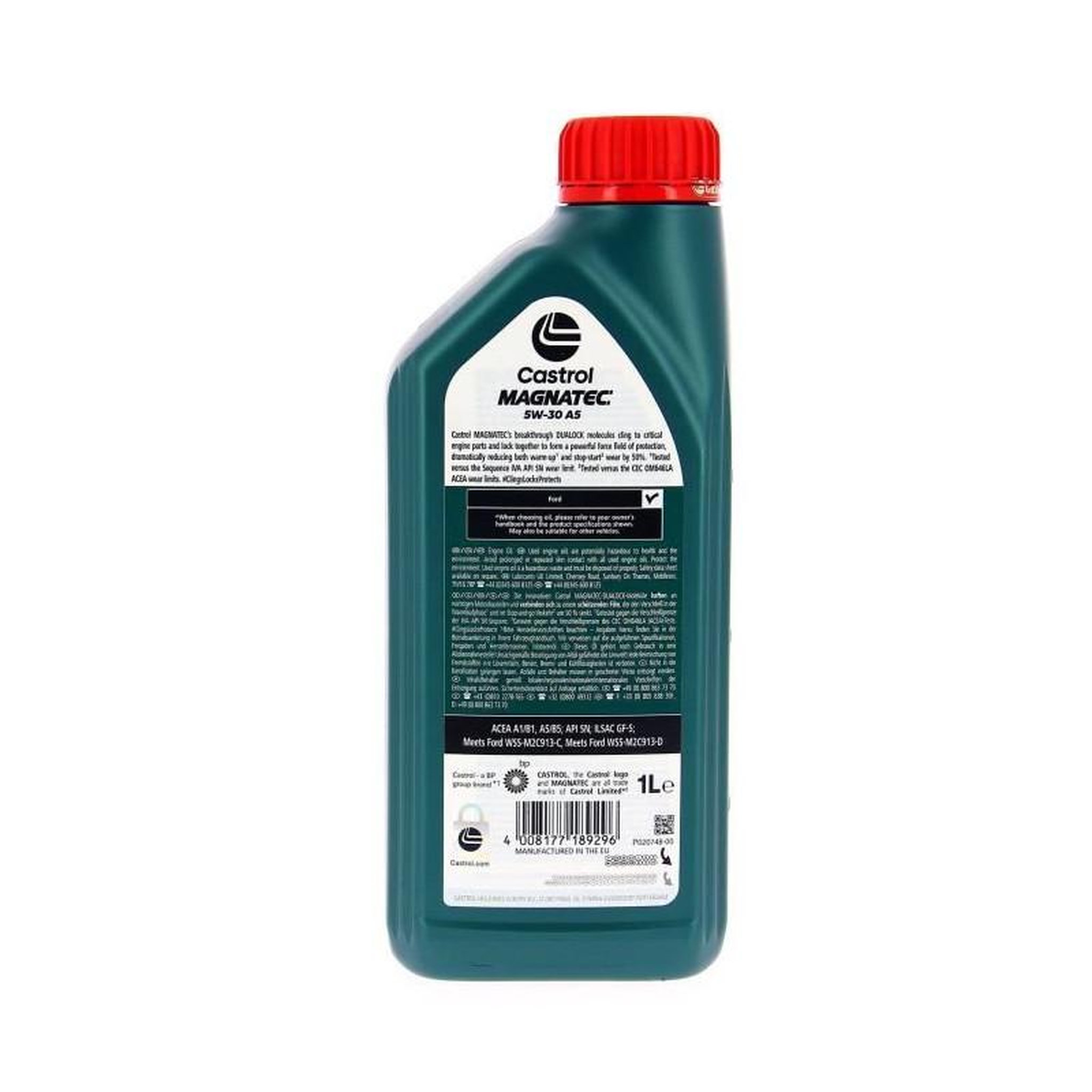 Voir la diapositive 3 : CASTROL Huile moteur - CASTROL - Magnatec 5W-30 A5 - 1L