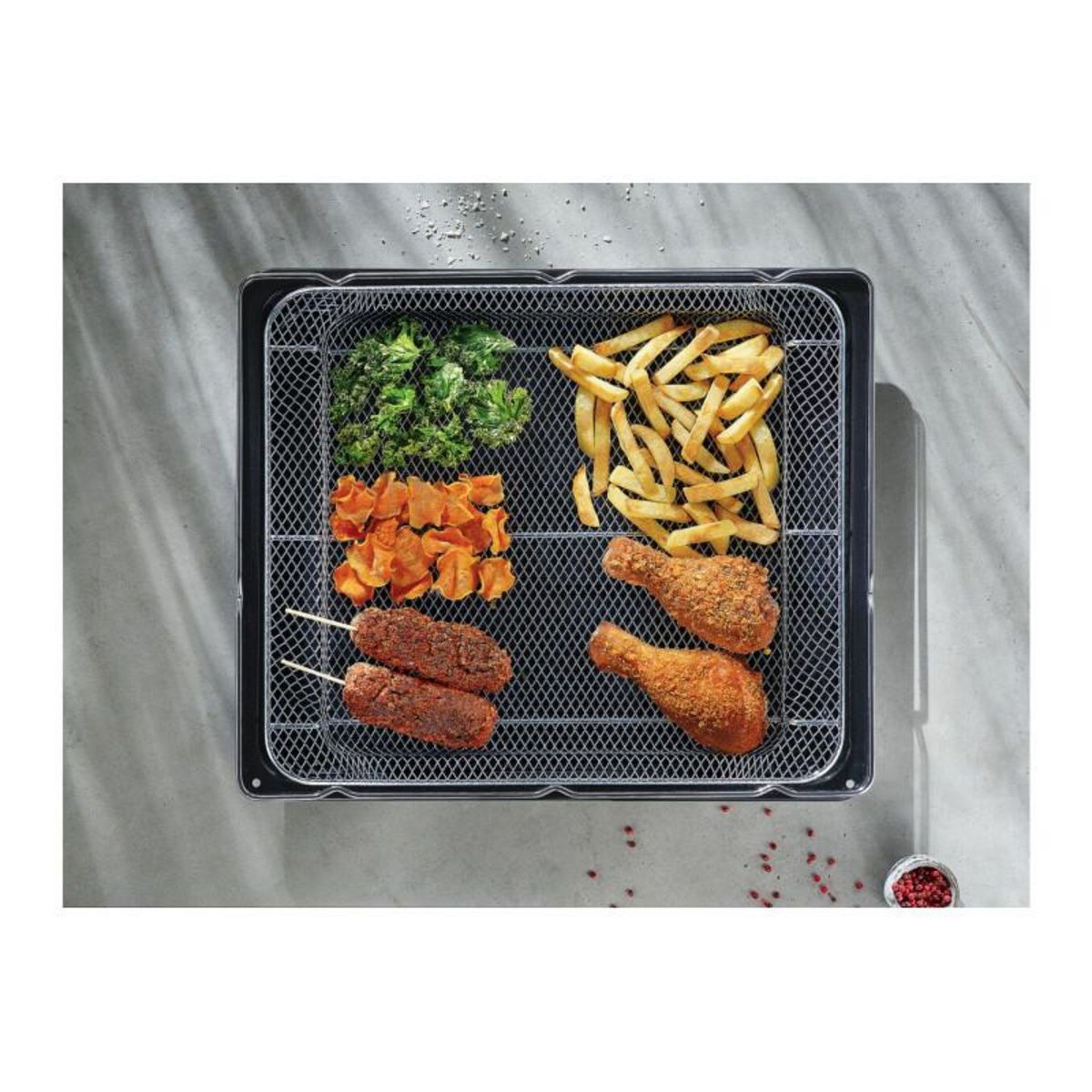 Amica Cuisinière vitrocéramique Amica ACV7005SRW