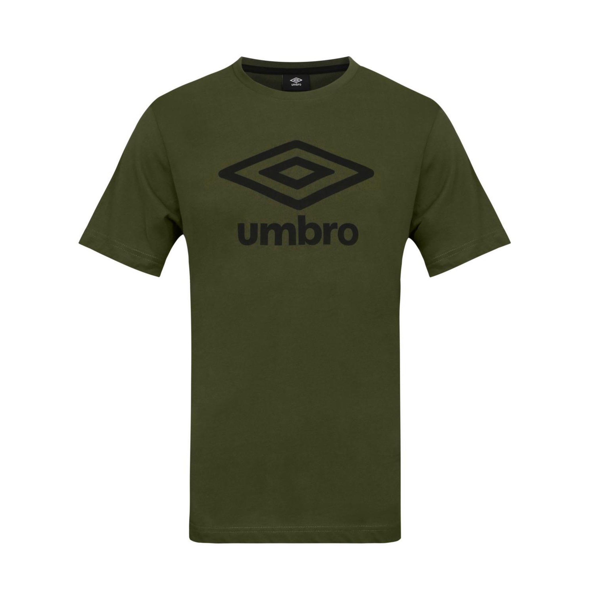 Voir la diapositive 1 : UMBRO Tee shirt homme col rond en coton 160gsm et logo imprimé 729280