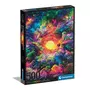 CLEMENTONI Puzzle 500 pièces : Collection Colorboom - Jungle psychédélique
