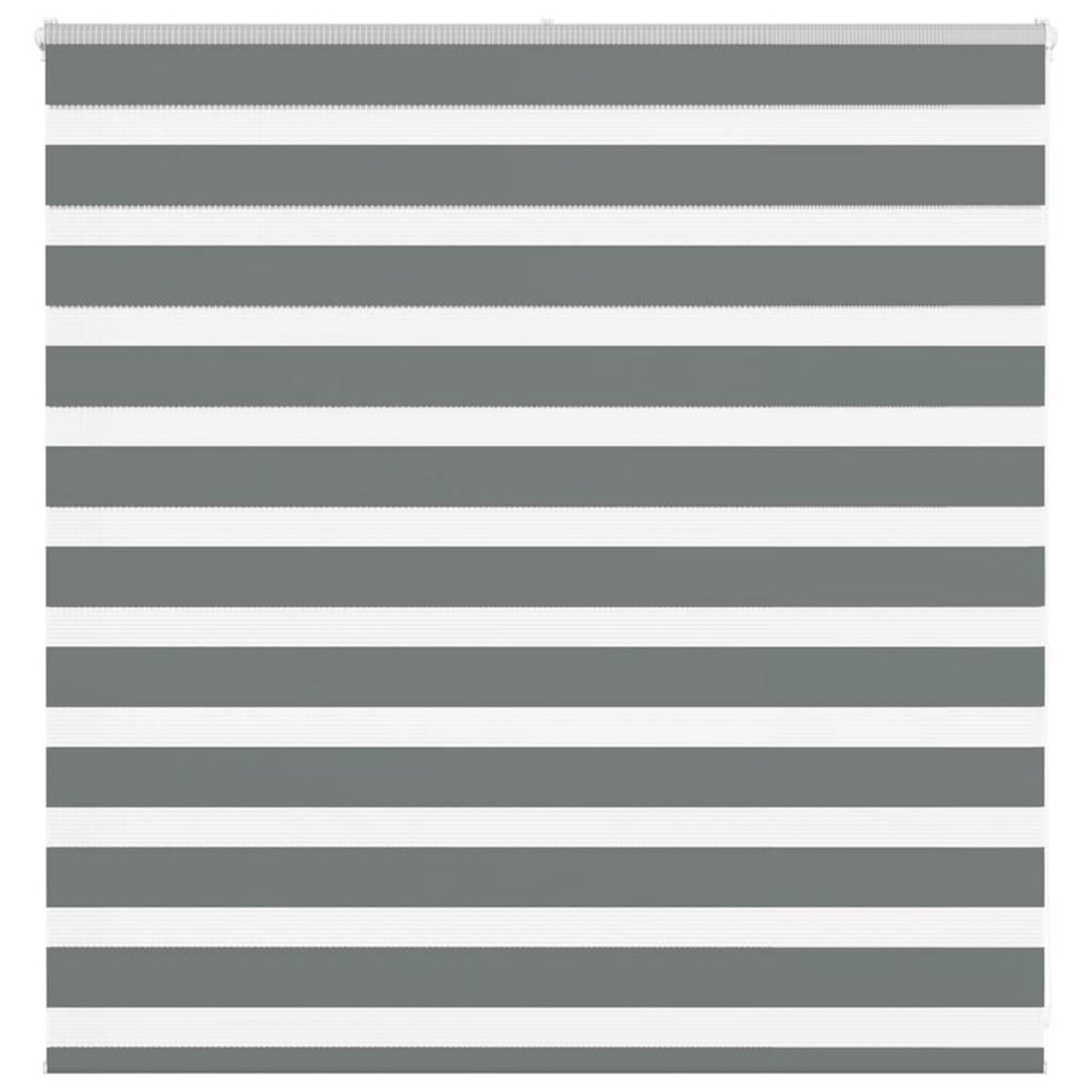 VIDAXL Store zebre gris fonce largeur du tissu 145,9 cm polyester