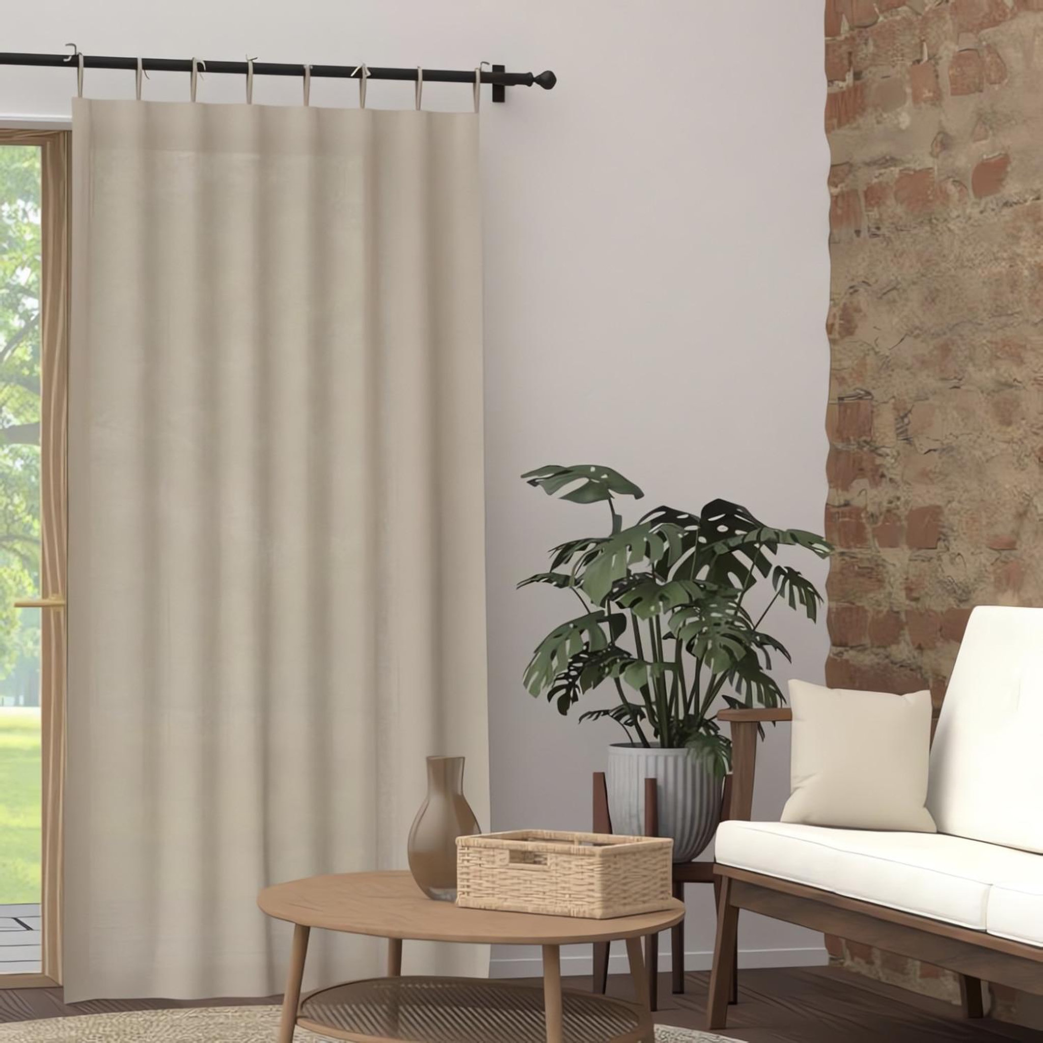Voir la diapositive 2 : SOLEIL D'OCRE Voile à nouettes en coton 135x250 cm PANAMA, par Soleil d'Ocre