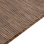 Voir la diapositive 4 : VIDAXL Tapis a tissage plat d'exterieur 140x200 cm Marron