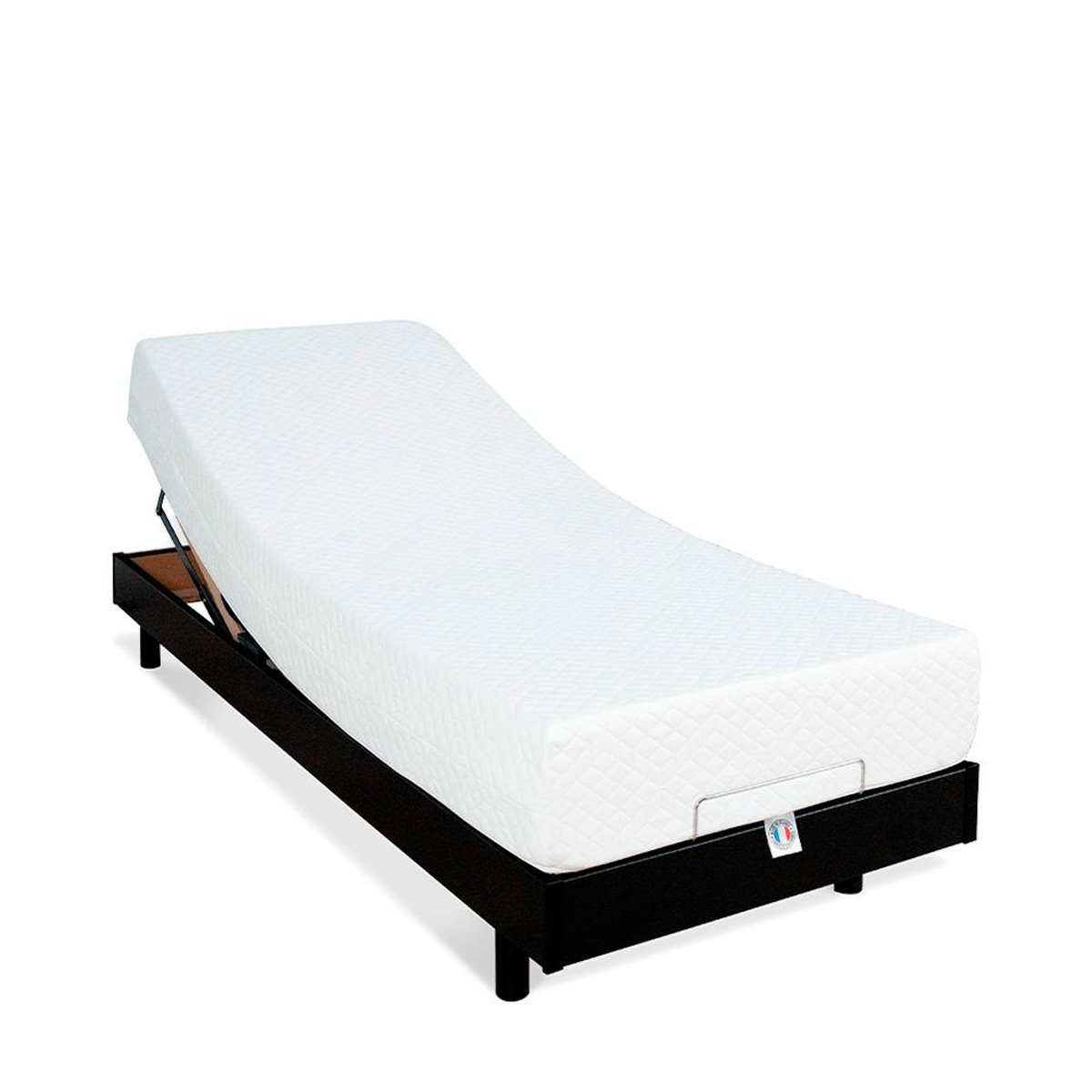 BELLECOUR BELLECOUR LITERIE | Ensemble FLEX | Sommier électrique + Matelas Mémoire de forme