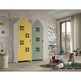 Voir la diapositive 3 : Paris Prix Pack - 2 Armoires Enfant  Casami Bruges  171cm Jaune & Vert