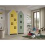 Voir la diapositive 3 : Paris Prix Pack - 2 Armoires Enfant  Casami Bruges  171cm Jaune & Vert