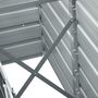 Voir la diapositive 4 : VIDAXL Lit sureleve de jardin Acier galvanise 240x40x45 cm Anthracite