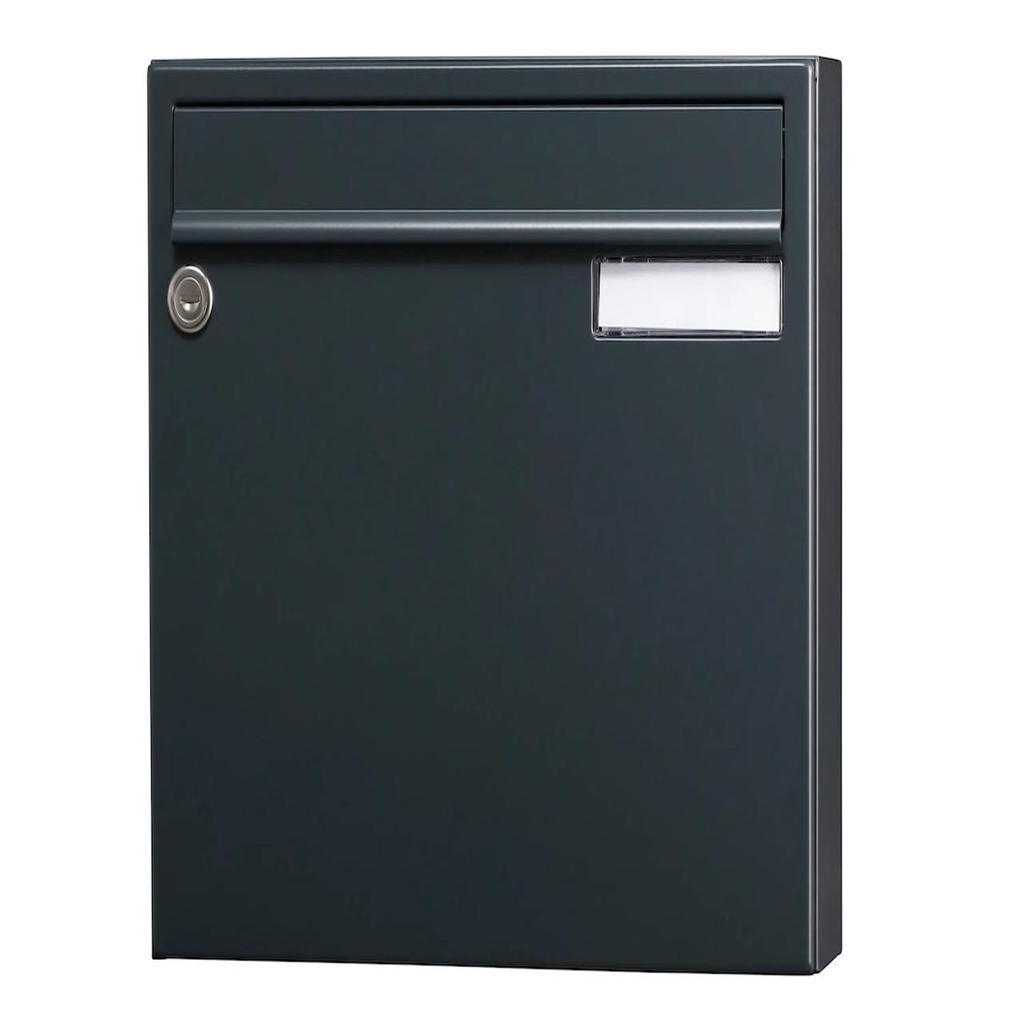 RENZ Boîte aux lettres non normalisée 1 porte extérieur - Saphir - acier anthracite