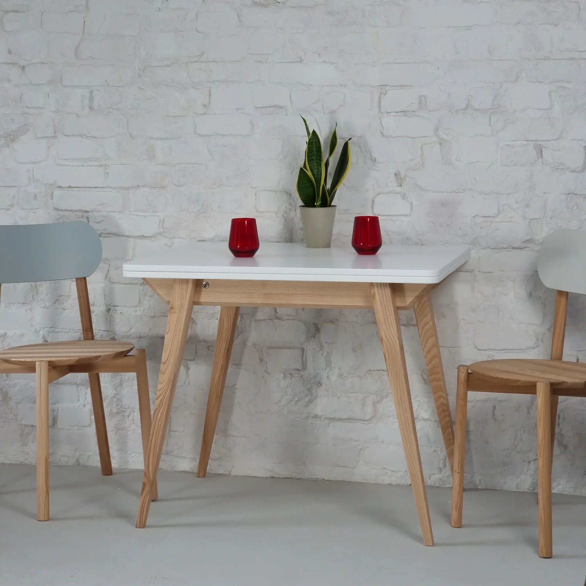 Voir la diapositive 2 : RAGABA Envelope Table à manger extensible