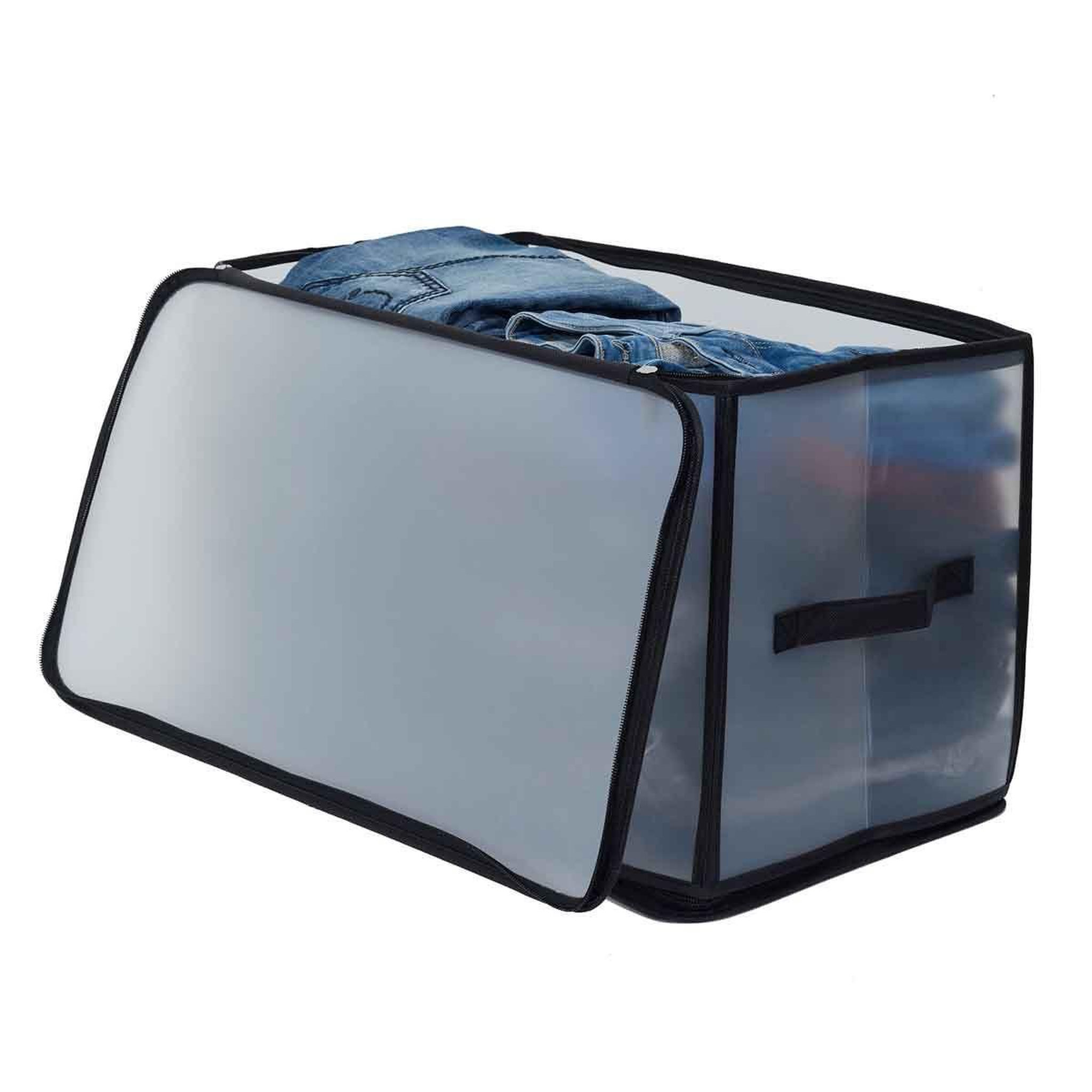 Voir la diapositive 4 : Je cherche une idee Housse de Rangement  Vêtements II  52cm Transparent