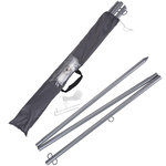 Koopman Mât pour voile d'ombrage de 2,2 m  Ø : 25 mm