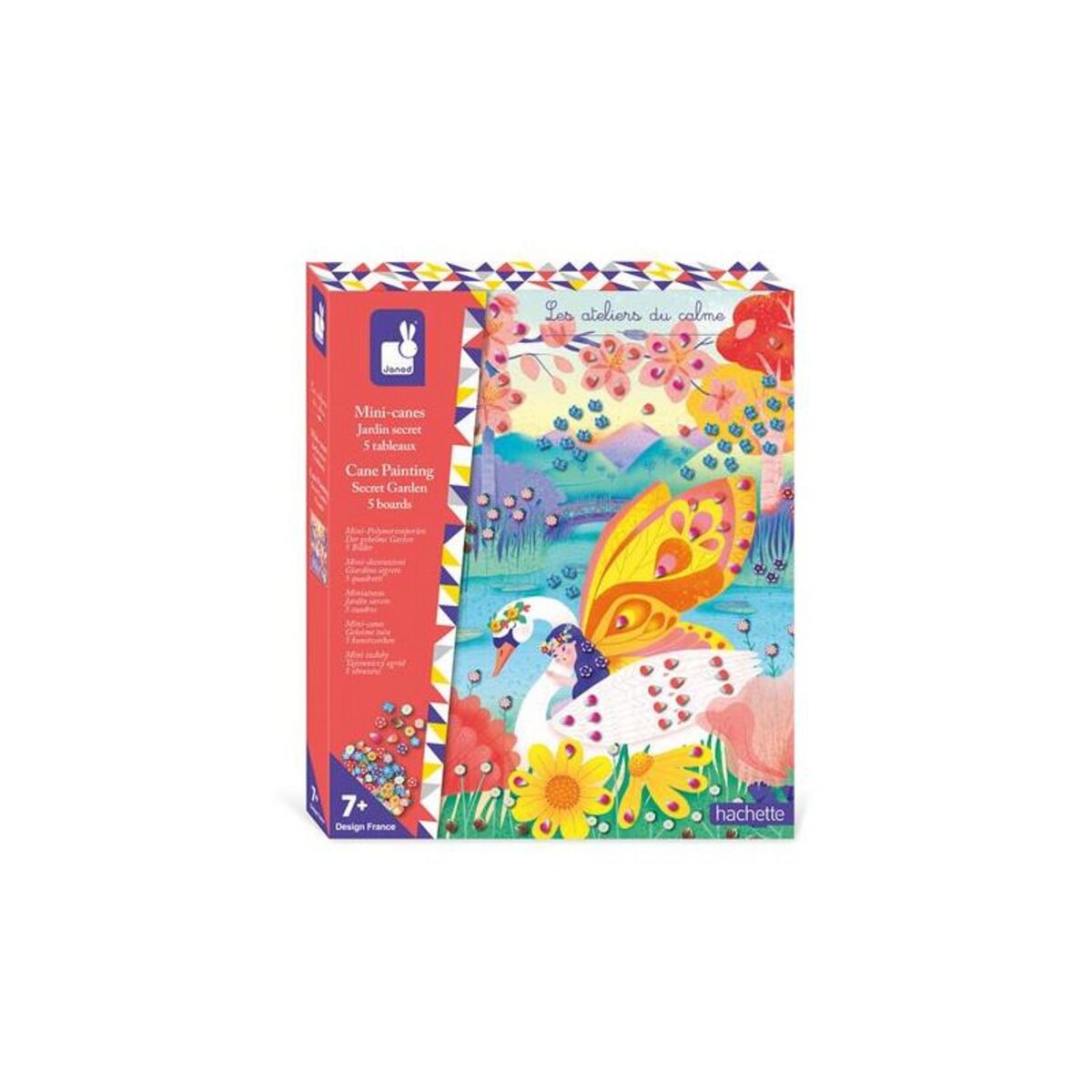JANOD Jeu créatif Janod Mini Canes Jardin Secret