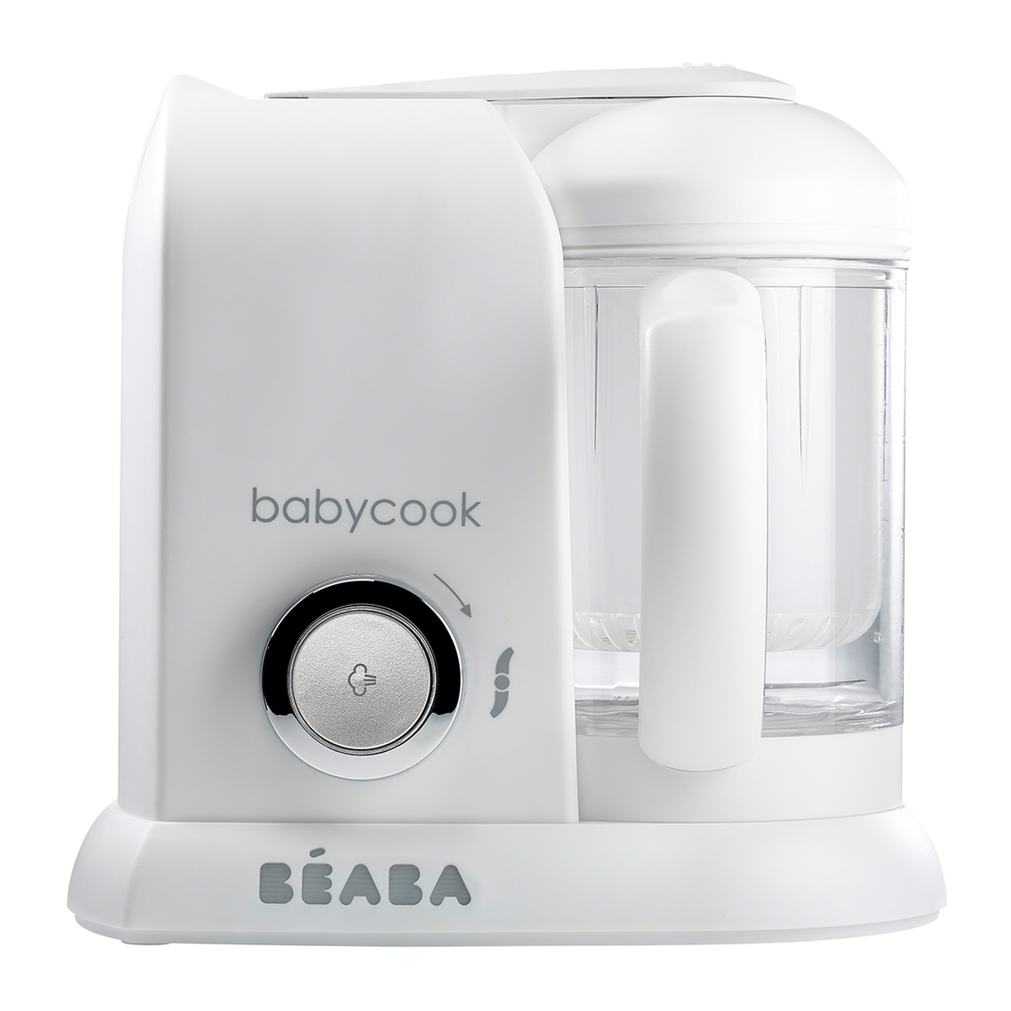 BEABA Cuiseur vapeur-mixeur pour bébé Babycook blanc/gris