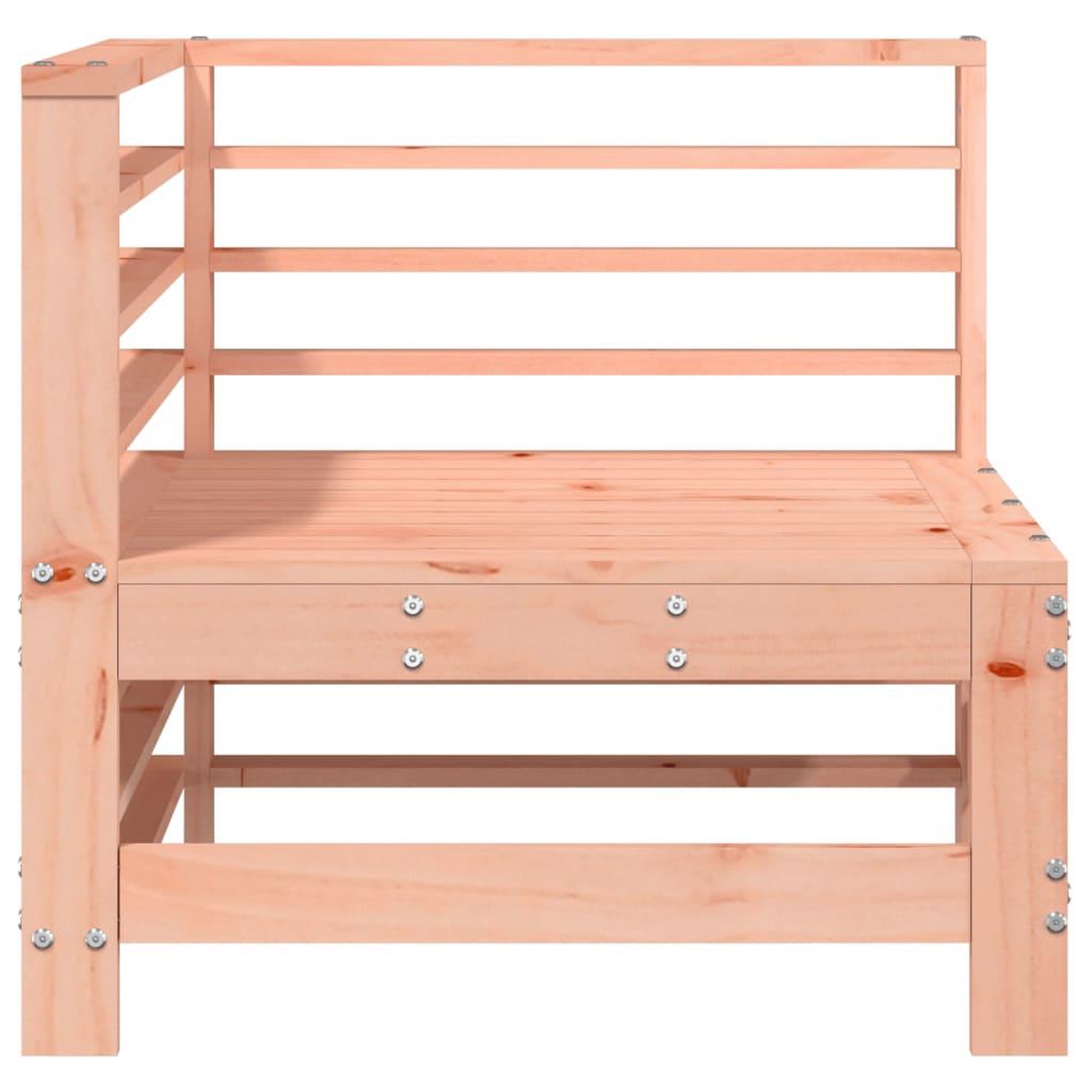 Voir la diapositive 4 : VIDAXL Canape d'angle de jardin bois massif douglas